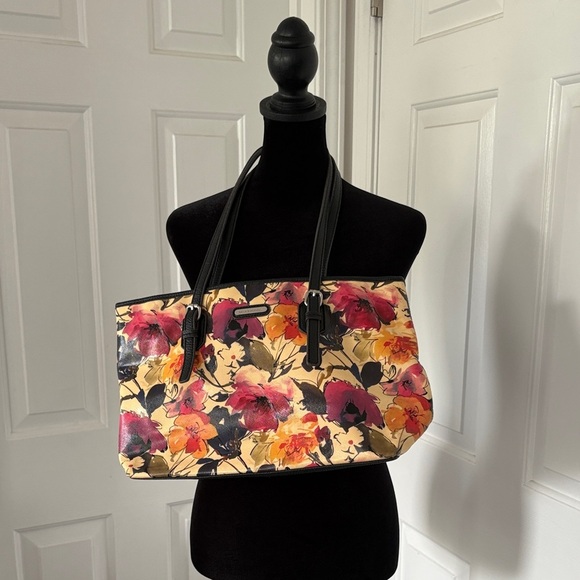 Dana Buchman Multicolor Floral Shoulder Bag - Picture 1 of 16